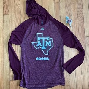 Adidas Texas Aggies shirt size M